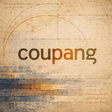 A parchment study of the Coupang mark